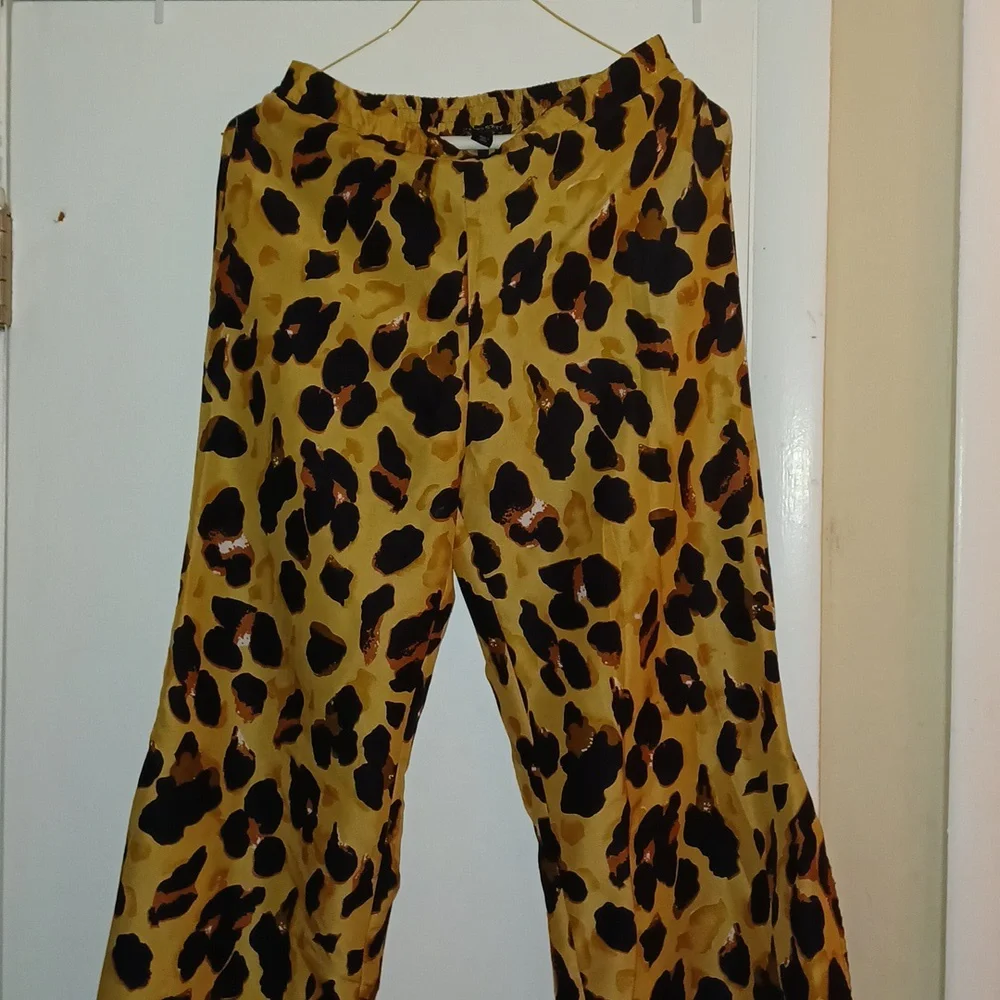 Women's Side Slit Casual Dress Pants - Picture 1 of 9